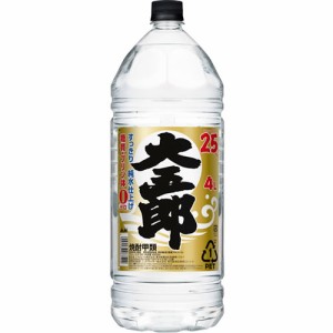 大五郎 4000ml 25度 アサヒ ペット【4個まで1個口配送可能】甲類焼酎　ギフト プレゼント(4904230067542)