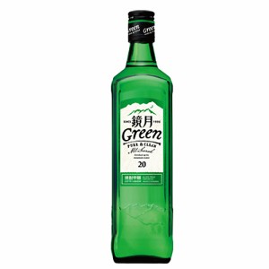 【サントリー】韓国焼酎鏡月グリーン　20度　700ｍｌ　ギフト プレゼント(4901777181953)