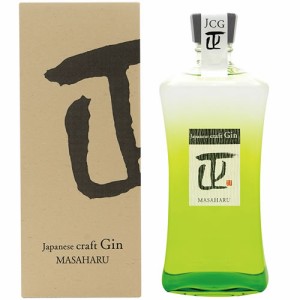 ジャパニーズ クラフト ジン MASAHARU 720ml 47度 Japanese craft Gin 正春　ギフト プレゼント(4981295111670)