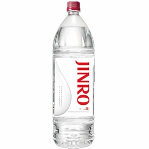 【眞露ジャパン】JINRO 眞露（ジンロ） 25度 ペット 1800ml×6本セット【1セット(6本)まで1個口配送可能】　ギフト プレゼント(451465711