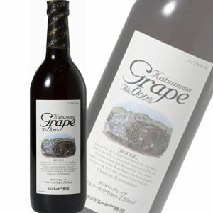 【シャトー勝沼】Katsunuma Grape ROUGE( カツヌマグレープ) 赤 720ml　ノンアルコール・ワインテイスト　ギフト プレゼント(49414950100