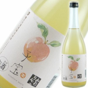 食べるフルーツリキュール 子宝 山形りんご 楯の川酒造 山形のお酒 720ml　ギフト プレゼント(4511802004012)