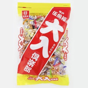 伍魚福 大入倶楽部 750g 小袋約110袋入り 特大おつまみパック 酒のつまみ・肴　ギフト プレゼント(4971875035854)