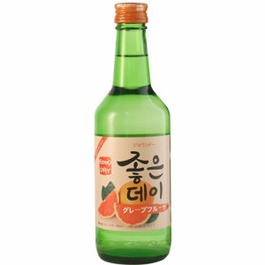 韓国焼酎 ジョウンデー スカーレット グレープフルーツ 360ml 13.5度 ムハク ジョウンデイ ウリスル 韓ドラ 韓国　ギフト プレゼント(880