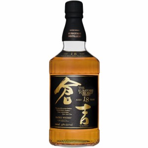 18年 マツイ ピュアモルト 倉吉 18年 700ml 松井酒造 ウイスキー 43度　ギフト プレゼント(4954621003444)