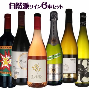 ワインセット 自然派ワイン6本セット 750ml×6本 オーガニック　ギフト プレゼント