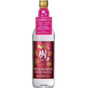 ジャパニーズ クラフト ジン 樹々 PLUM BLOSSOM 700ml 40度 JUJU プラムブロッサム 濱田酒造 スピリッツ　ギフト プレゼント(49516933004