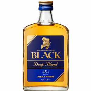 ブラックニッカ ディープブレンド 180ml ポケットサイズ 45度 ブレンデッド ウイスキー 洋酒 ニッカ　ギフト プレゼント(4904230067108)