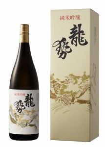 日本酒 藤井酒造 龍勢 白ラベル 純米吟醸 1800ml 広島　ギフト プレゼント(4981706032785)