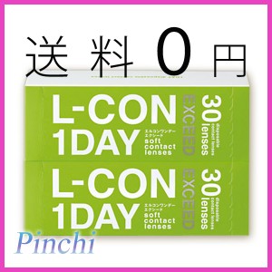 【送料無料】 エルコンワンデー エクシード 【2箱(1箱30枚)】1day コンタクトレンズ 使い捨てコンタクトレンズ 1day ソフト コンタクトレ