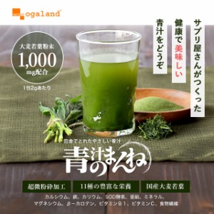 鹿児島県産 青汁のまんね（20包） 賞味期限最短2025年4月末まで 青汁 大麦若葉 ビタミン 健康  ドリンク 食物繊維 ぽっきり _JF