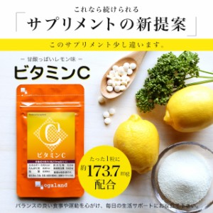 ビタミンC（約6ヶ月分） サプリメント 健康食品 美容 健康 美味しい レモン味 乾燥 アスコルビン酸 タブレット サプリ UV 紫外線 健康 美