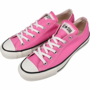 交換送料片道無料 コンバース スニーカー キャンバス オールスター ジャパン オックス ピンク CANVAS ALL STAR J OX PINK