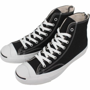 交換送料片道無料 コンバース スニーカー ジャックパーセル バックジップ RH ハイ ブラック JACK PURCELL BACKZIP RH HI BLACK 1SC976