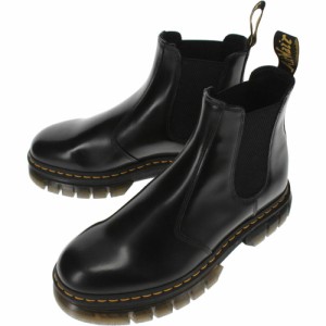 交換返品送料無料 ドクターマーチン Dr.Martens RIKARD POLISHED SMOOTH チェルシー ブーツ ブラック 27834001 定番