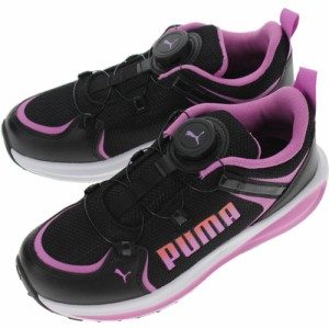 交換送料片道無料 子供 プーマ PUMA スニーカー キッズ トゥウィッチ ランナー ディスク スニーカー 377358-03 Puma Black-Mauve Pop-Sal