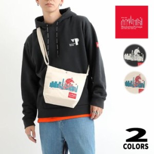 マンハッタンポーテージ Manhattan Portage ノース ブラザー ショルダー バッグ キャンバス ライト アート 22 1490-CV-L-ART-22 BLK(ブラ