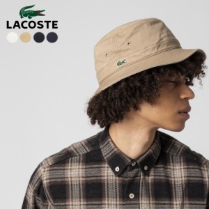 ラコステ LACOSTE メンズ 帽子 サハリハット RK3981J-99 001(ホワイト) 006(ベージュ) 011(ブラック) 013(ネイビー)