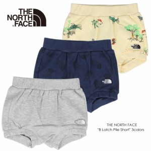 子供服 ノースフェイス THE NORTH FACE パンツ ベビーラッチパイルショート B Latch Pile Short NBB42282 ミックスグレー(Z) トスロゴネ