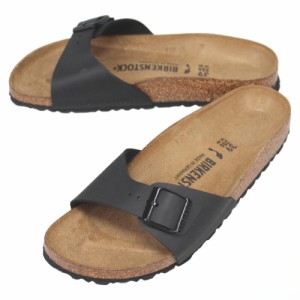 交換送料片道無料 ビルケンシュトック BIRKENSTOCK サンダル マドリッド Madrid ブラック 0040793 ナロー幅