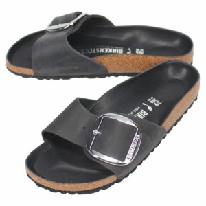 交換送料片道無料 ビルケンシュトック BIRKENSTOCK サンダル マドリッド ビッグ バックル Madrid Big Buckle ブラック 1006523 ナロー幅