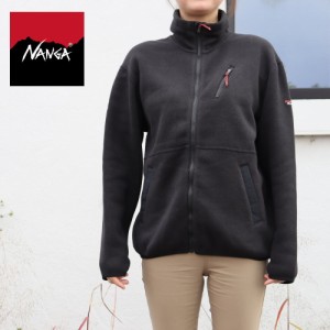 ナンガ NANGA ポーラテックフリースジップブルゾン ウィメンズ POLARTEC FLEECE ZIP BLOUSON W ブラック NW2342 1D502