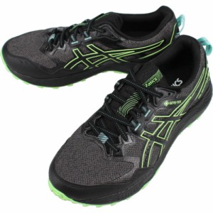 交換送料片道無料 アシックス asics スニーカー メンズ ゲル ソノマ 7 ゴアテックス GEL-SONOMA 7 GTX ブラック/イルミネートグリーン 10