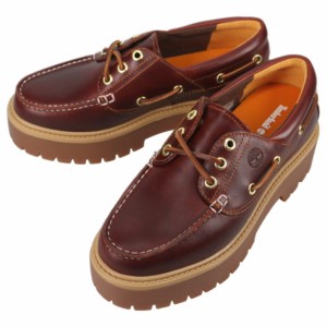 ティンバーランド Timberland ストーン ストリート ボート シュー STONE STREET BOAT SHOE バーガンディーフルグレイン TB 0A2QDM D57