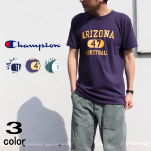 チャンピオン Champion ショートスリーブTシャツ 24SS TRUE TO ARCHIVES C3-Z321 010（ホワイト）370（ネイビー） 560（モスグリーン）