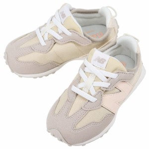 子供 ニューバランス New balance スニーカー NW327 FM ベージュ BEIGE12〜16.5cm