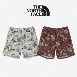 ノースフェイス THE NORTH FACE アロハベントショーツ Aloha Vent Short NB42330 YB（ヨセミテキャンプベージュ） YR（ヨセミテキャンプ