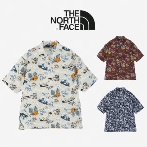 ノースフェイス THE NORTH FACE ショートスリーブアロハベントシャツ S/S Aloha Vent Shirt NR22330 YB（ヨセミテキャンプベージュ） YR
