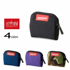 定番 マンハッタンポーテージ Manhattan Portage コイン パース COIN PURSE 1008 ブラック(BLK) ネイビー(NVY) パープル(PRP) カモ(CAM)