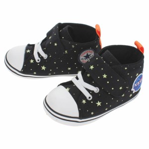 子供 コンバース CONVERSE スニーカー ベビー オールスター N スペースパッチ V-1 BABY ALL STAR N SPACEPATCH V-1 ブラック 7CL852