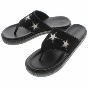 コンバース CONVERSE CV サンダル トング CV SANDAL THONG ブラック/ホワイト