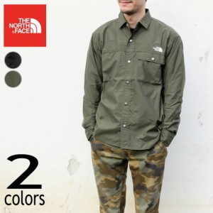 ノースフェイス THE NORTH FACE ウェア ロングスリーブ ヌプシ シャツ L/S Nuptse Shirt NR11961 ブラック(K) ニュートープ2(NW)