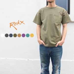 交換送料片道無料 ロックス ROKX Tシャツ MG ポケット TEE RXMS204063