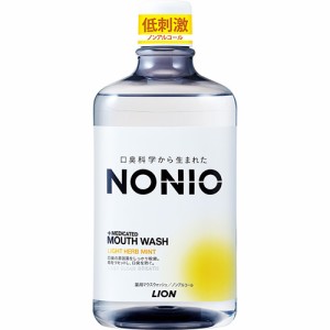 ライオン(LION) NONIO マウスウォッシュ ノンアルコール ライトハーブミント 1000ml