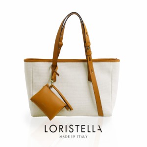 トートバッグ レディース ブランド LORISTELLA イタリア 本革 レザーバッグ 牛革 ロリステッラ プレゼント 『ギフト』(07000509r)