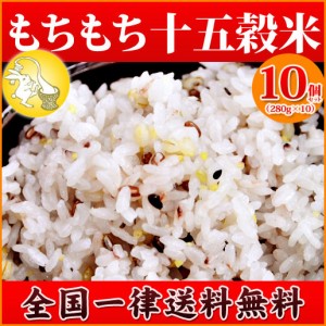 雑穀 もちもち十五穀米 10個セット 送料無料 業務用 まとめ買いでお得 もち麦  保存食 非常食 