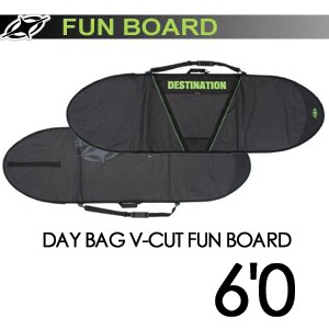 DESTINATION,ディスティネーション,サーフィン,サーフボードケース●DAY BAG V-CUT FUN BOARD 6’0’’