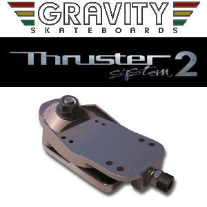 スケートボード イメトレ トラック gravity グラビティー●THRUSTER SYSTEM スラスターシステム  thruster2 単体