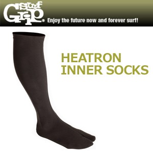 SURFGRIP サーフグリップ 防寒 インナーヒートロン インナーソックス●HEATRON INNER SOCKS