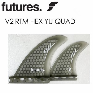 FUTUREFINS フューチャーフィン クアッド Vector2●V2 RTM HEX YU QUAD SET