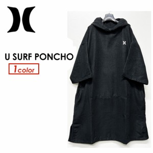 Hurley ハーレー サーフィン フィットネス サウナ 着替え タオル ポンチョ 正規品●U SURF PONCHO MMI2312050