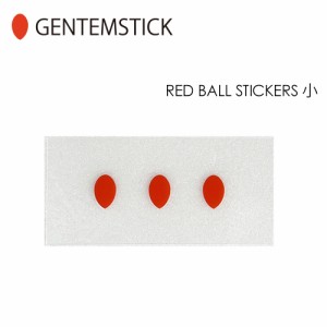 GENTEMSTICK ゲンテンスティック スノーボード SNOWSURF スノーサーフ ステッカー カッティングタイプ●RED BALL STICKERS 小