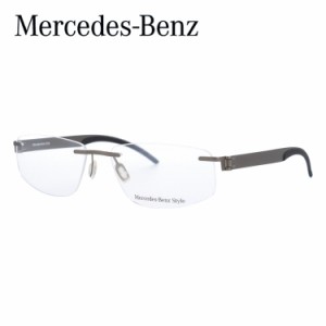 メルセデスベンツ スタイル メガネフレーム Mercedes-Benz Style 伊達 眼鏡 M2061-B 58 メンズ ファッションメガネ