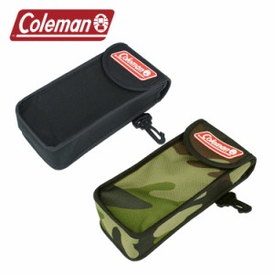 コールマン サングラス メガネ ケース カラビナ フック付き ソフトケース Coleman CO07 めがね 眼鏡 スポーツ アウトドア 釣り