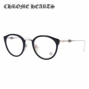 クロムハーツ メガネフレーム Chrome Hearts 眼鏡 CHROME HEARTS DIG BIG BK/SS 45 ボストン メンズ レディース