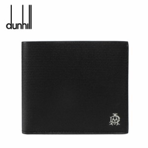 ダンヒル 折り財布 dunhill L2AE32A ENGINE TURN エンジンターン ブラック 小銭入れ有 レザー メンズ